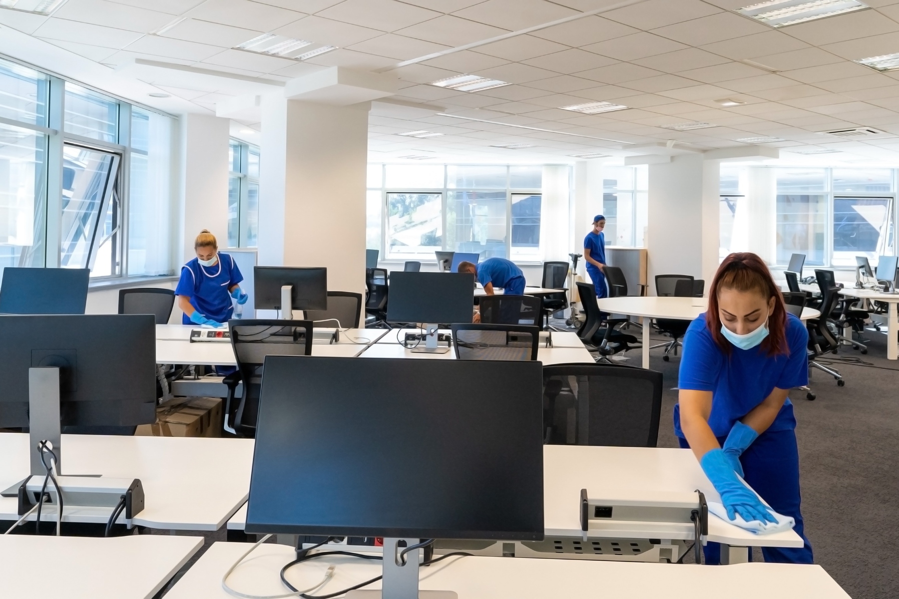 commercial office cleaning